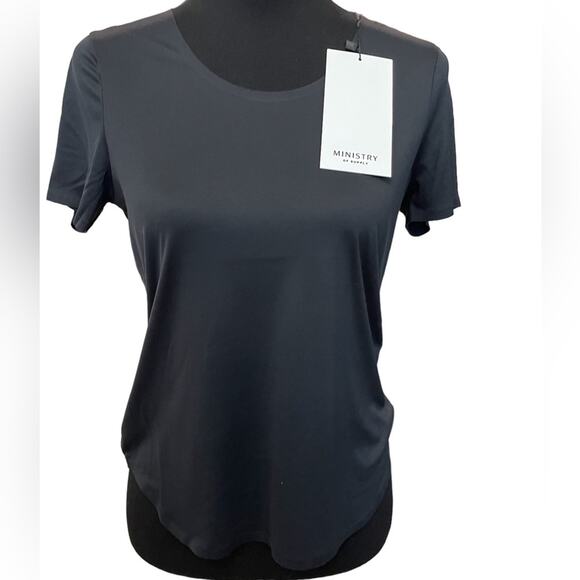 New ~  MINISTRY OF SUPPLY ~  Oversized Luxe Touch Tee Size XS - Picture 2 of 5